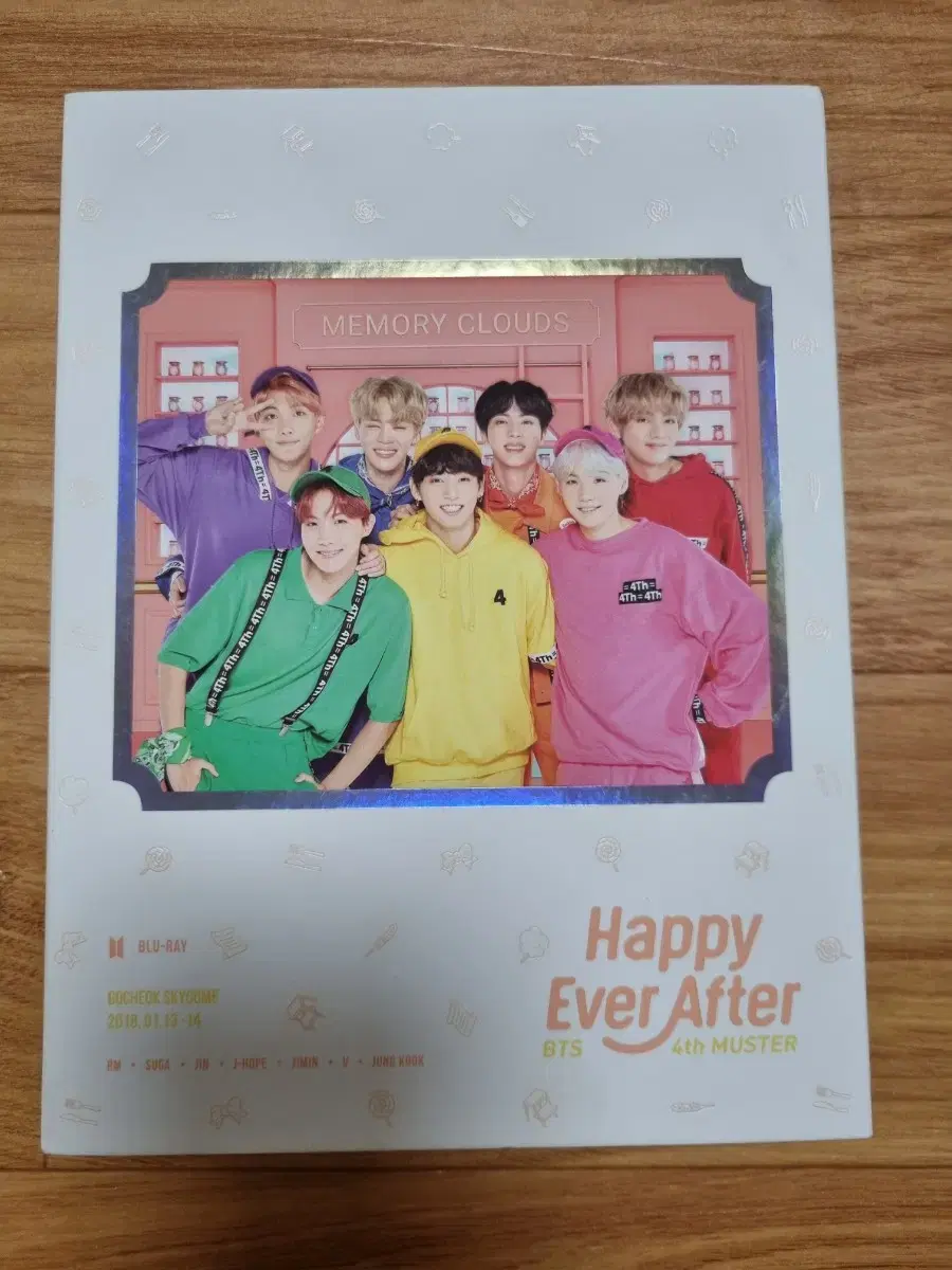 BTS 머스터 4 블루레이 DVD